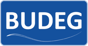 BUDEG Logo mit Kontur